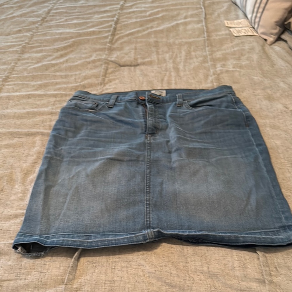 Denim Blue Skirt